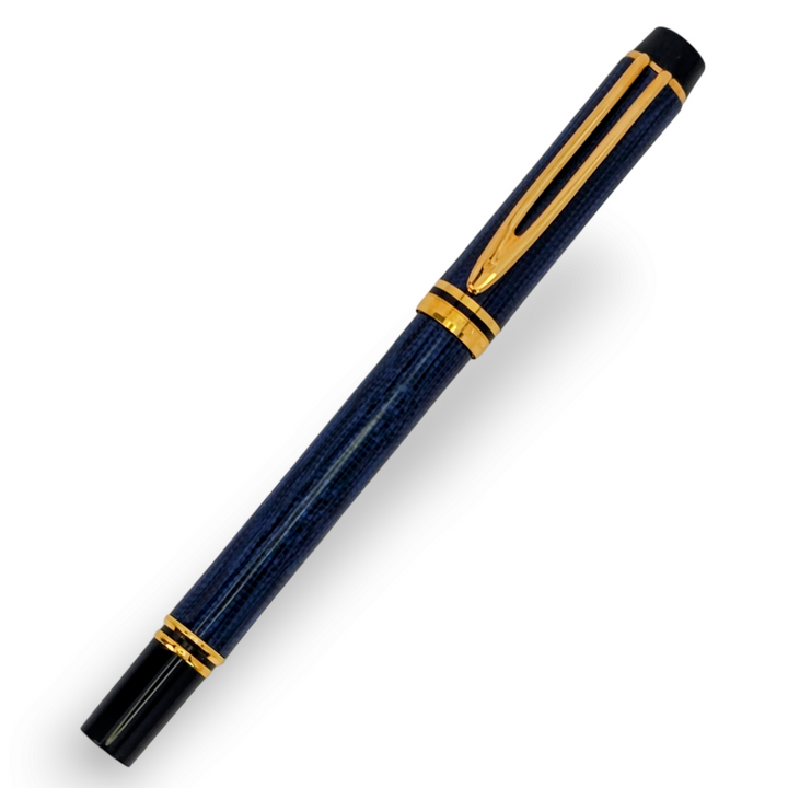 Waterman Le Man 200 Caviar Lizard Bleu Pattern Fountain Pen