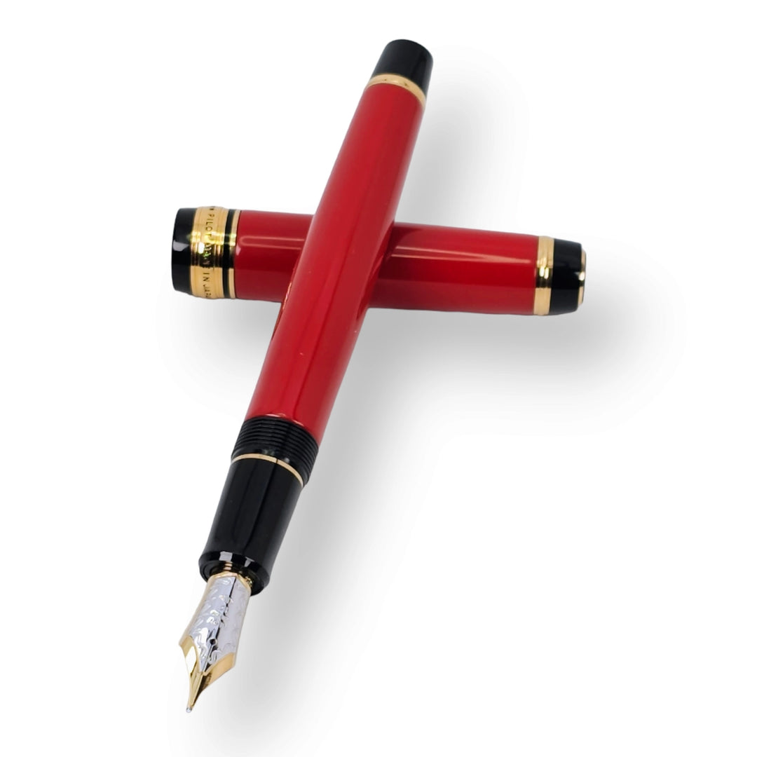 Pilot Custom 845 Urushi Fountain Pen - Vermillion