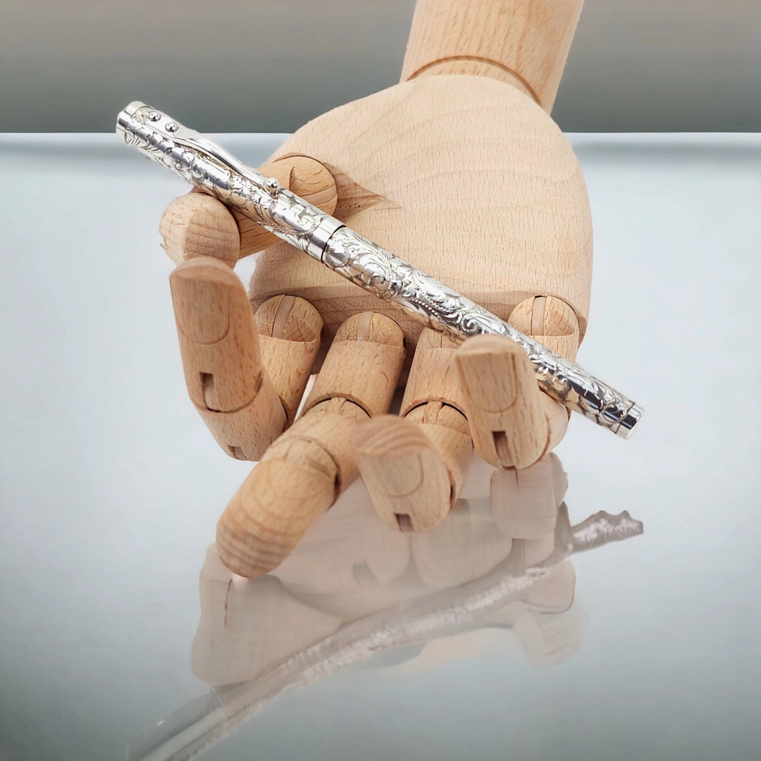 Ferrari da Varese - Sterling Silver Fountain Pen "Viennese"