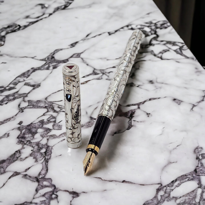 Ferrari da Varese - Sterling Silver Fountain Pen "Viennese"