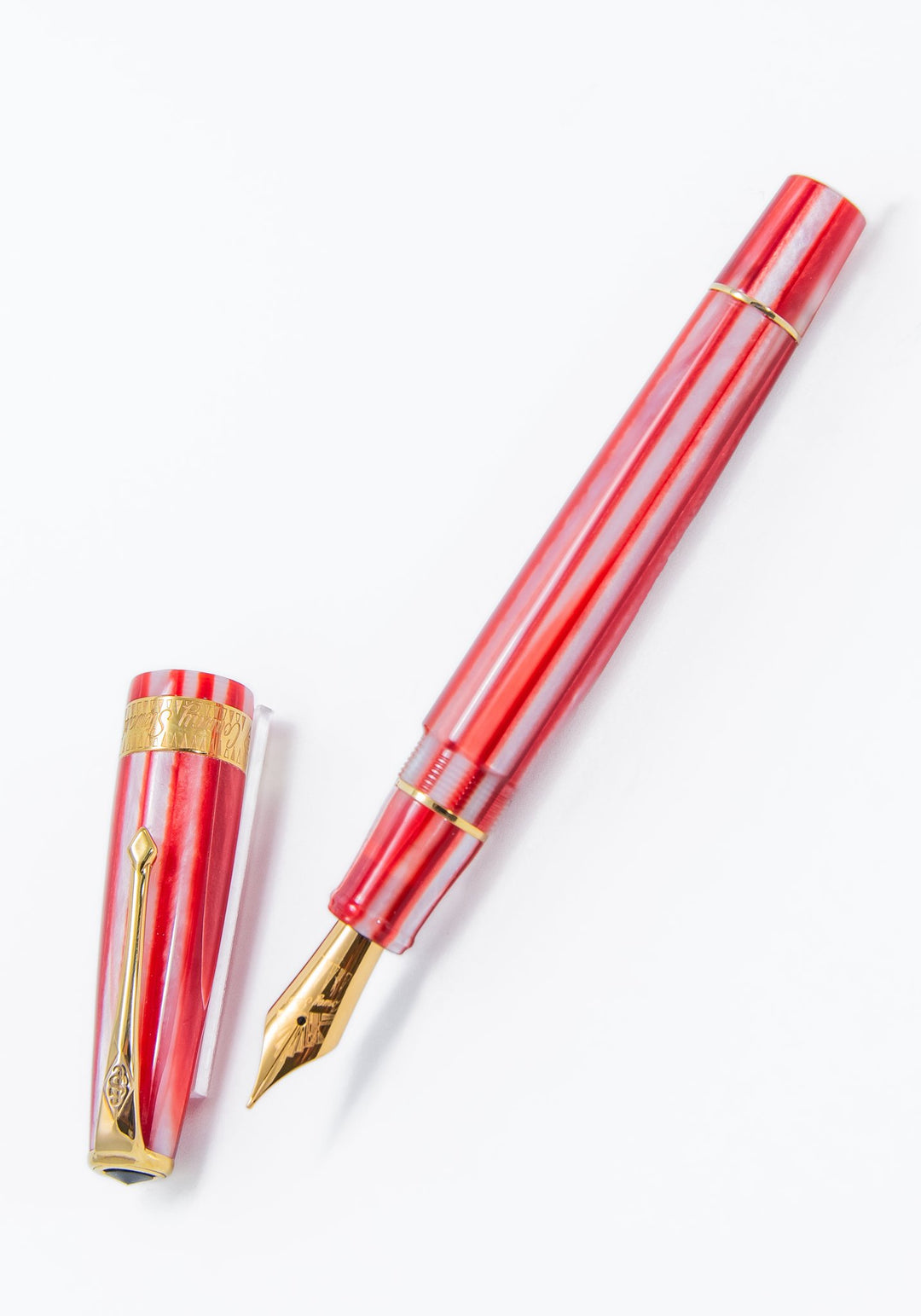Conway Stewart Spaghetti Model 100 - Red Candy
