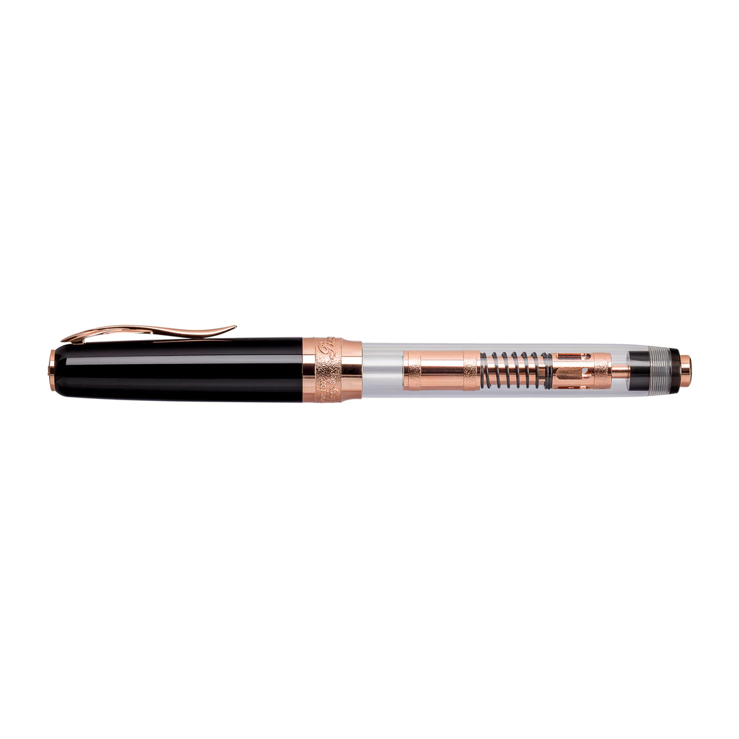 Pineider Mystery Filler Fountain Pen - Black Russian