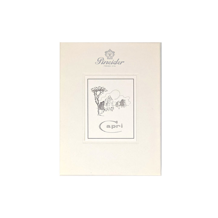 Pineider Capri - 6.25" x 4.5" Notecard &amp; Envelope Box (12ct)