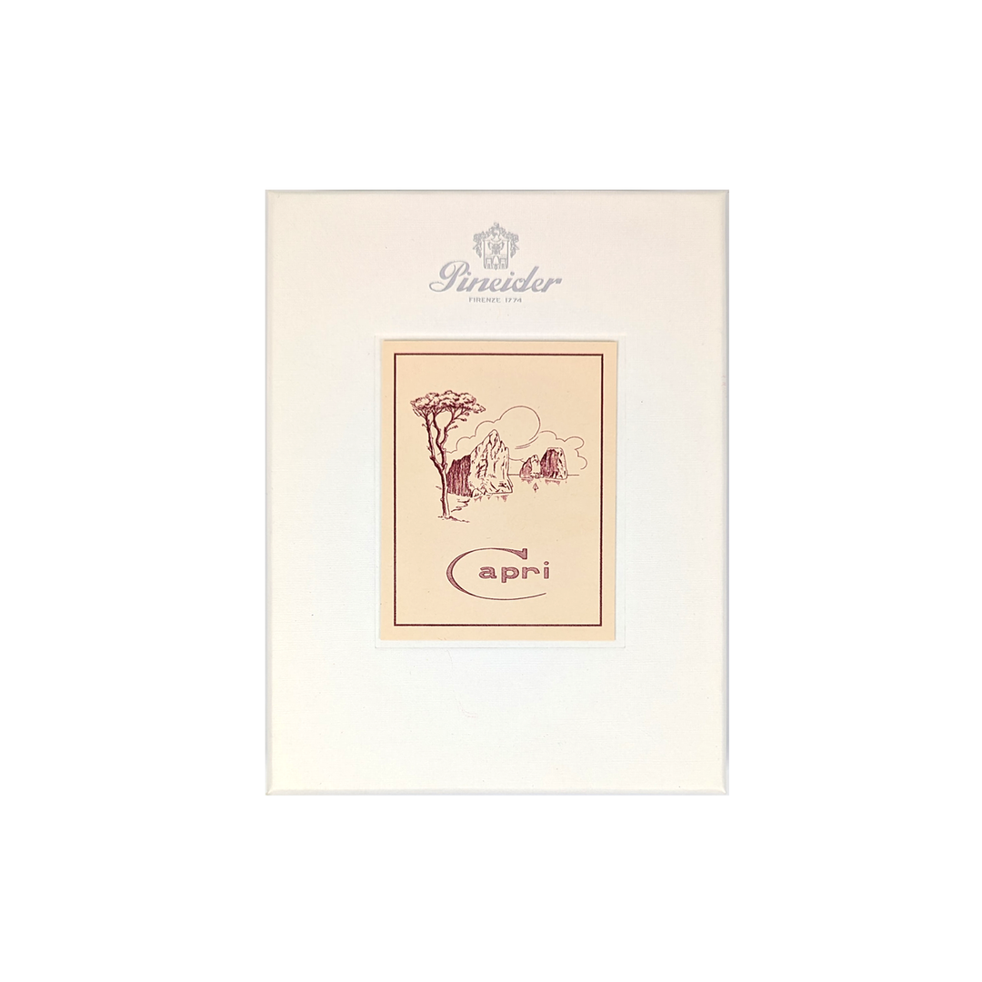 Pineider Capri - 6.25" x 4.5" Notecard &amp; Envelope Box (12ct)