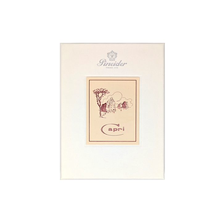 Pineider Capri - 6.25" x 4.5" Notecard &amp; Envelope Box (12ct)