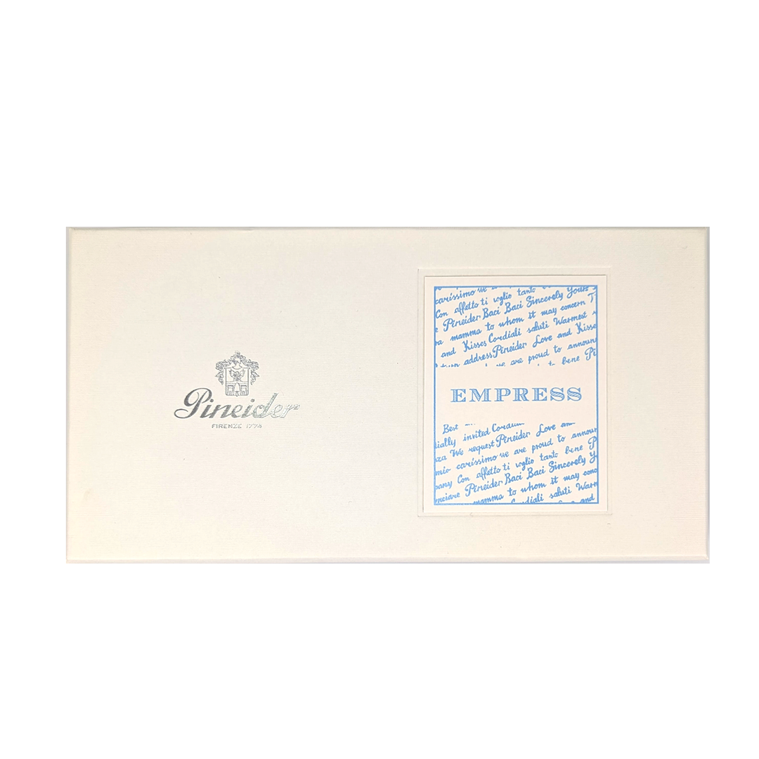Pineider Empress - 8.5" x 3.75" Notecard &amp; Envelope Box (12ct)