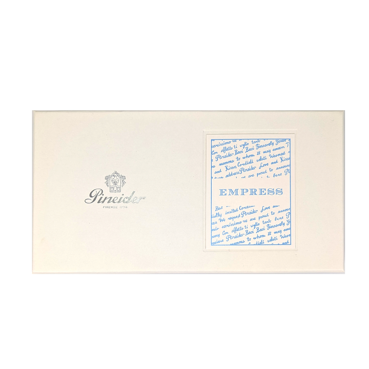 Pineider Empress - 8.5" x 3.75" Notecard &amp; Envelope Box (12ct)