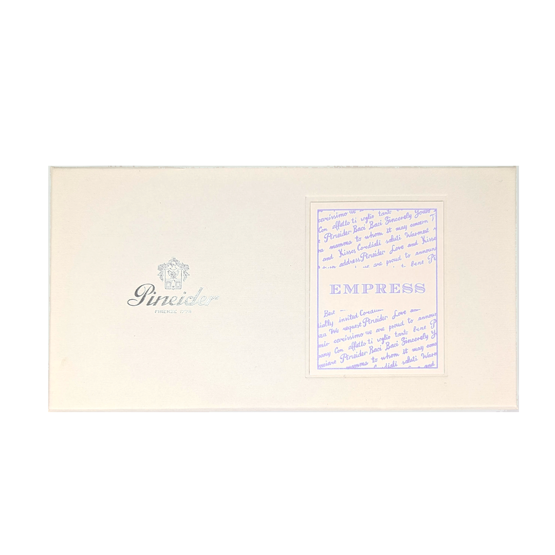 Pineider Empress - 8.5" x 3.75" Notecard &amp; Envelope Box (12ct)