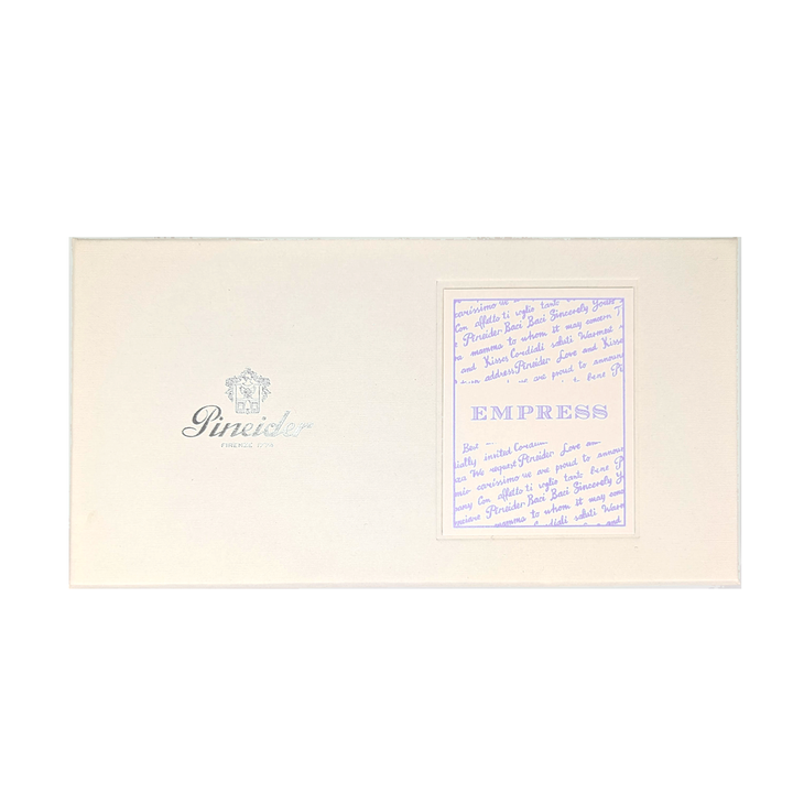 Pineider Empress - 8.5" x 3.75" Notecard &amp; Envelope Box (12ct)
