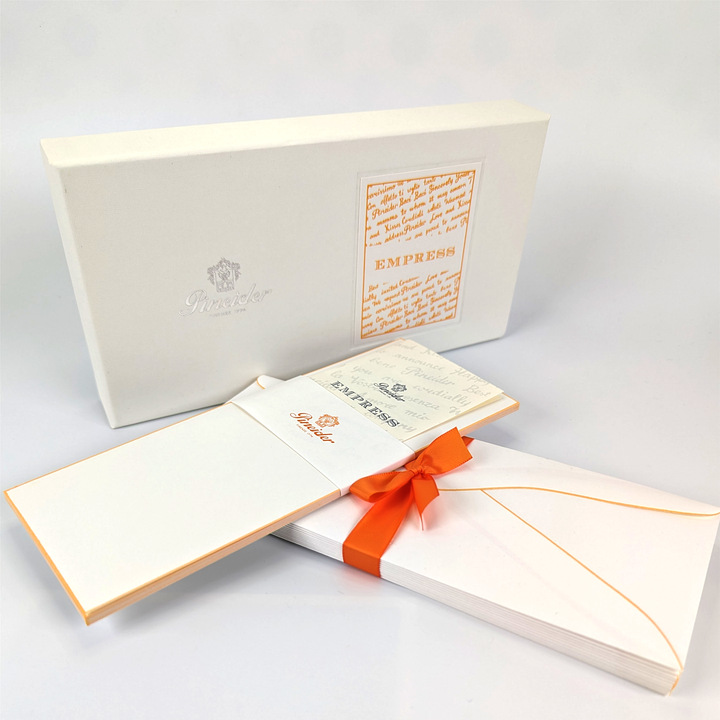Pineider Empress - 8.5" x 3.75" Notecard &amp; Envelope Box (12ct)