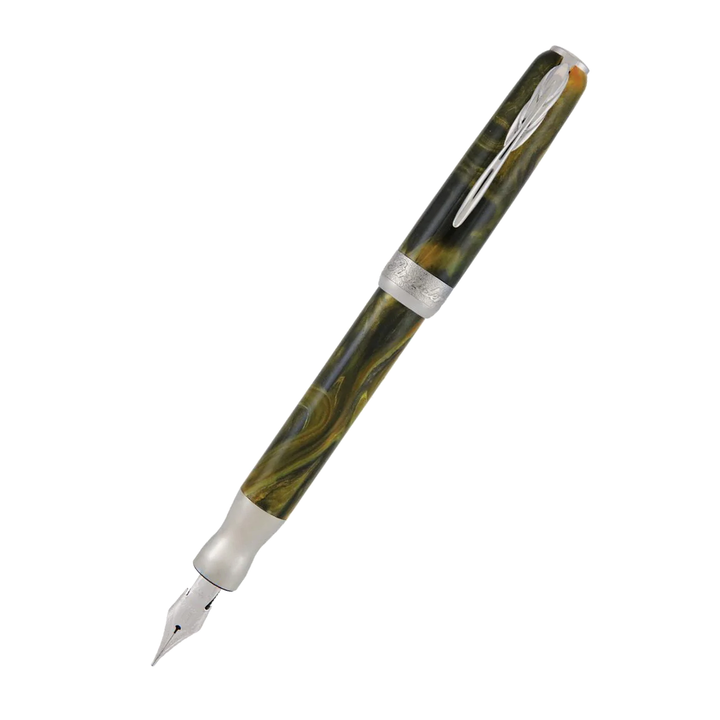 Pineider La Grande Bellezza Gemstones Fountain Pen - Tiger&
