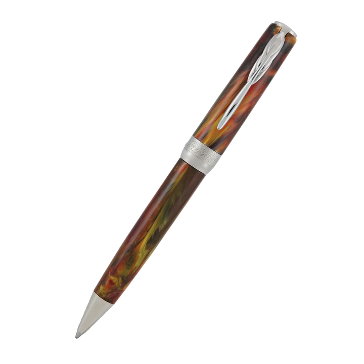 Pineider La Grande Bellezza Gemstones Ballpoint Pen - Rodolite Red