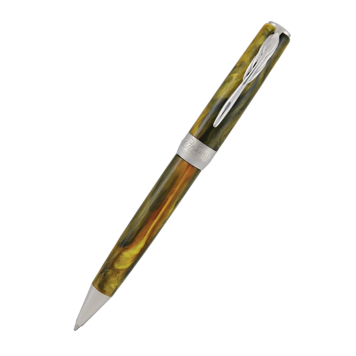 Pineider La Grande Bellezza Gemstones Ballpoint Pen - Tiger&