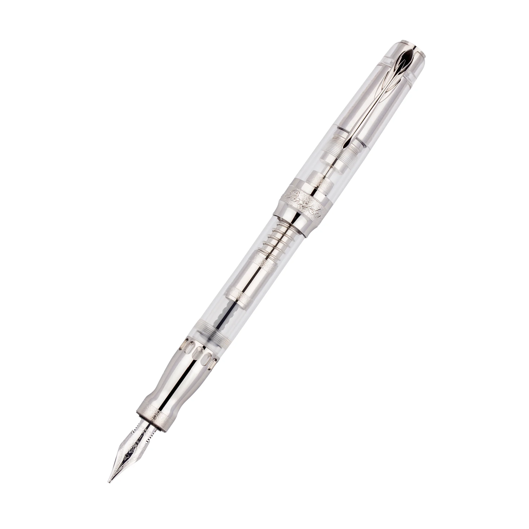 Pineider Mystery Filler Fountain Pen - White Sugar