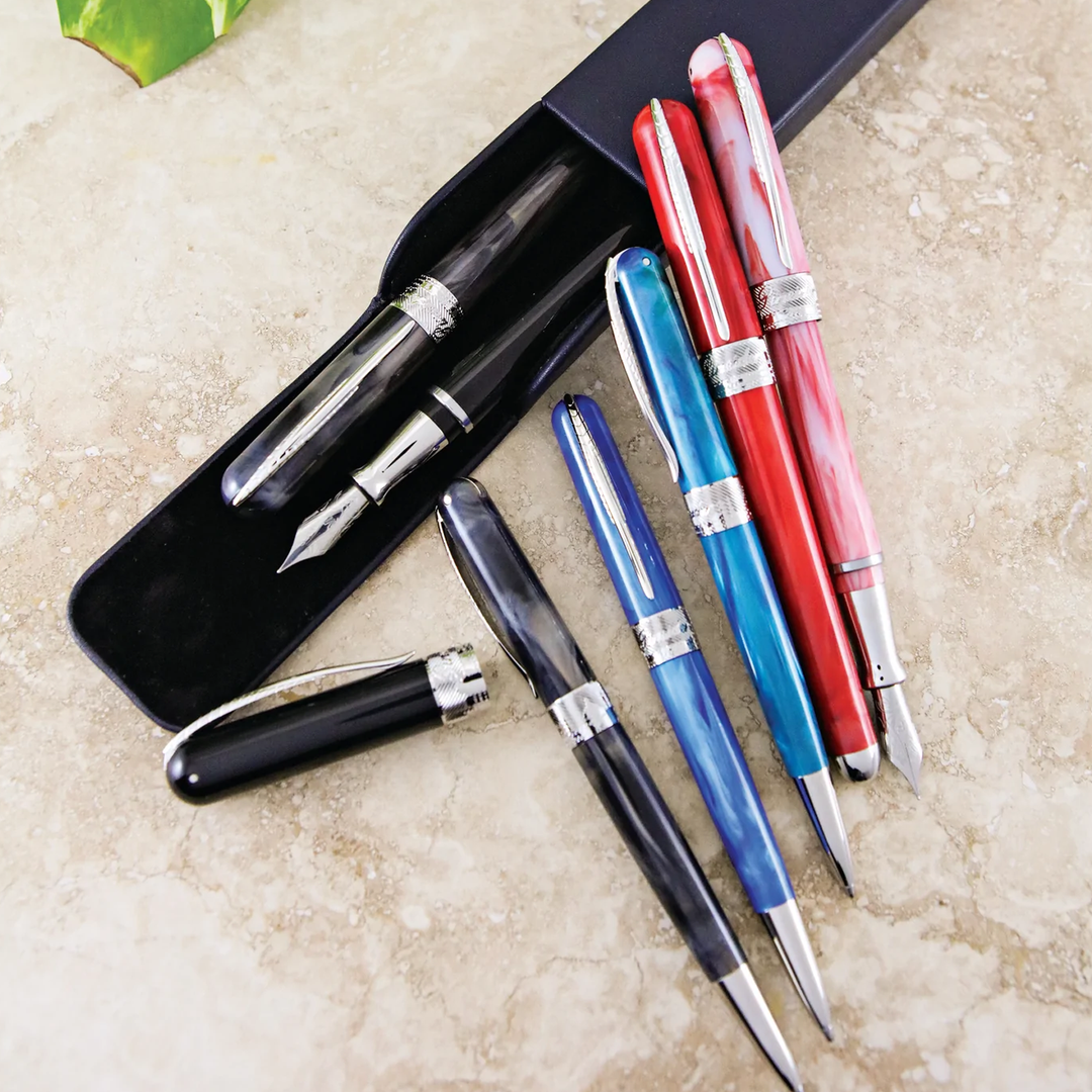 Pineider Avatar UR Rollerball Pen - Neptune Blue