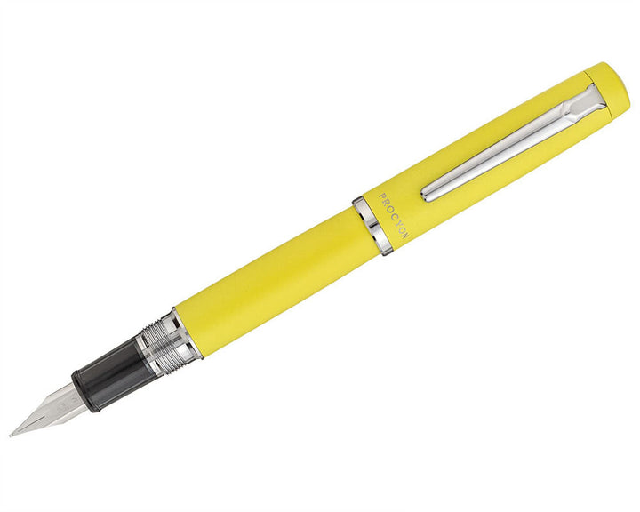Platinum Procyon Fountain Pen - Citron Yellow