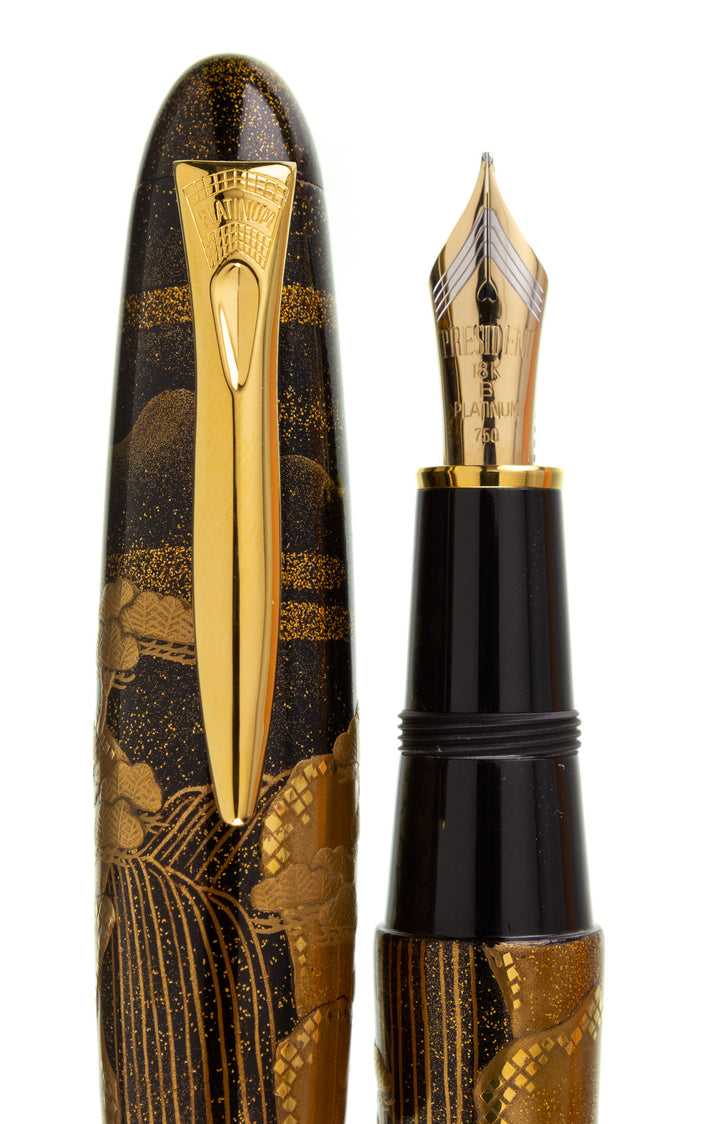 Platinum Izumo Taka Maki-e Fountain Pen - Takisansui