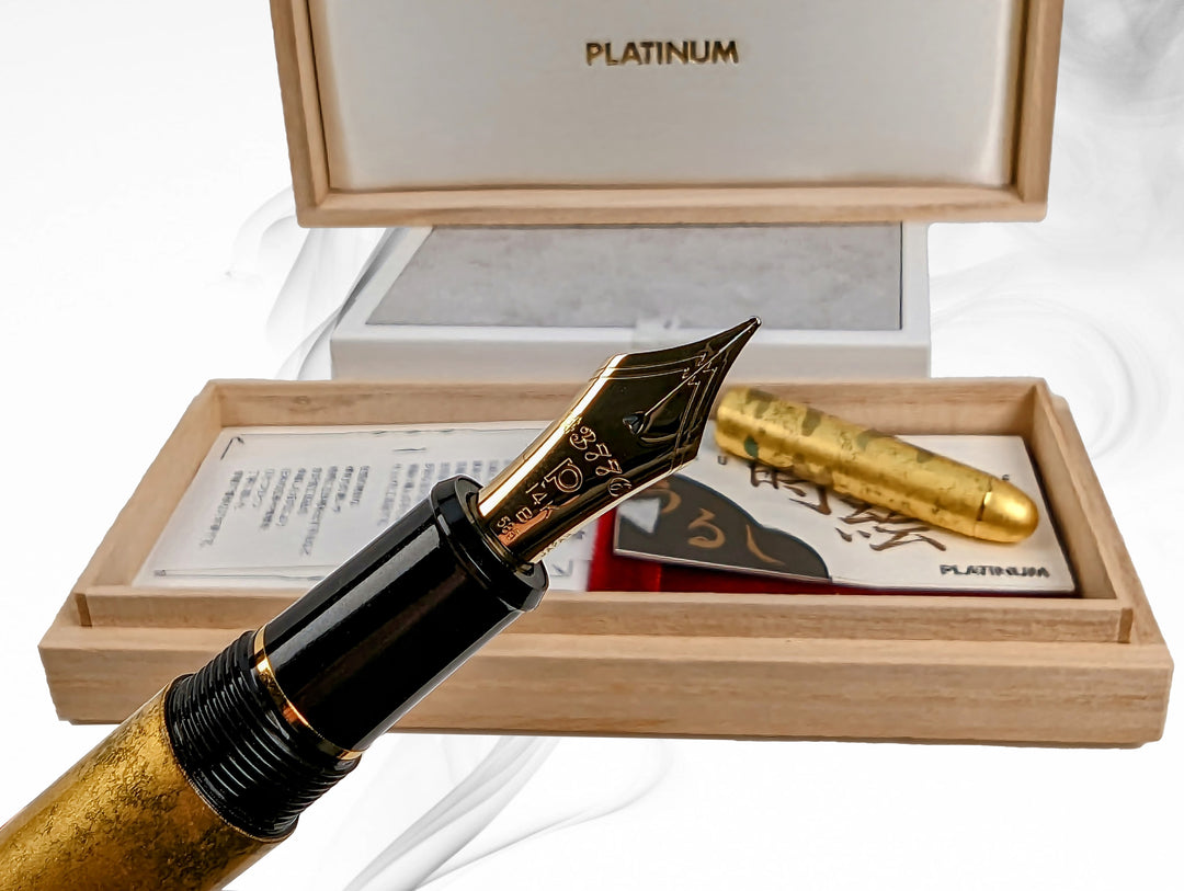 Platinum Kanazawa-Haku Fountain Pen - Matsu Tora