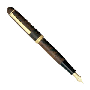 Platinum #3776 Century Exotic Woods Fountain Pen - Dark Briarwood