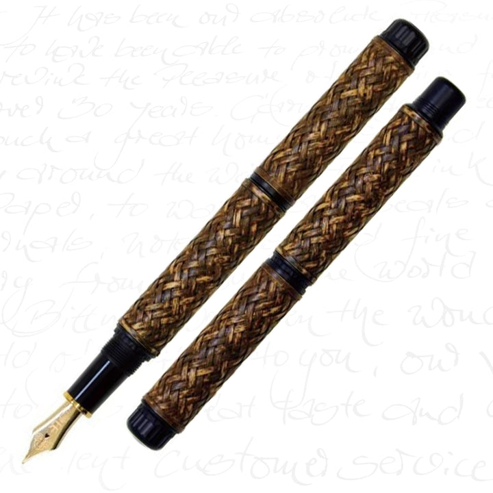 Platinum Izumo Bamboo Weaving Fountain Pen - 