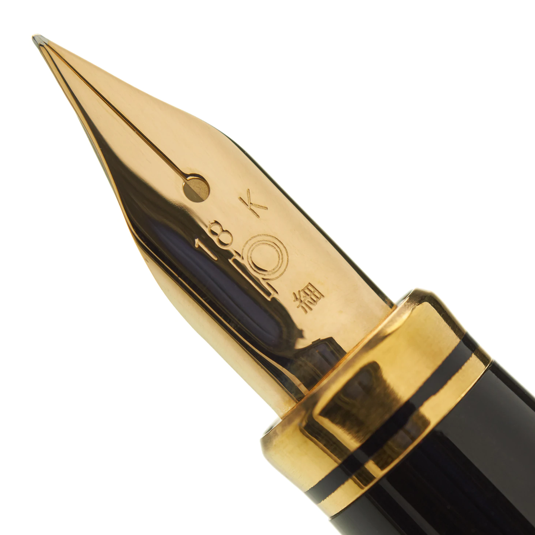Platinum Classic Maki-E Fountain Pen - Brush Warbler