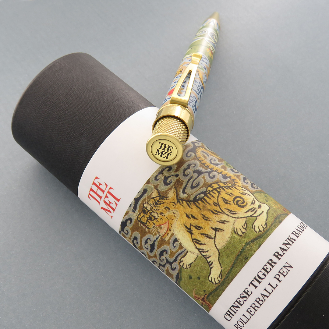 Retro 51 - The Met - Chinese Tiger Rank Badge Rollerball
