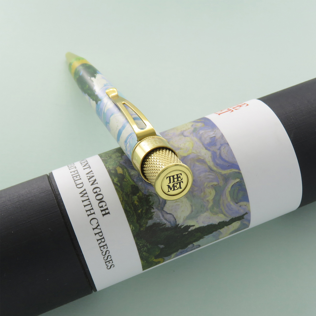Retro 51 - The Met - Vincent van Gogh "Wheat Field With Cypresses" Rollerball