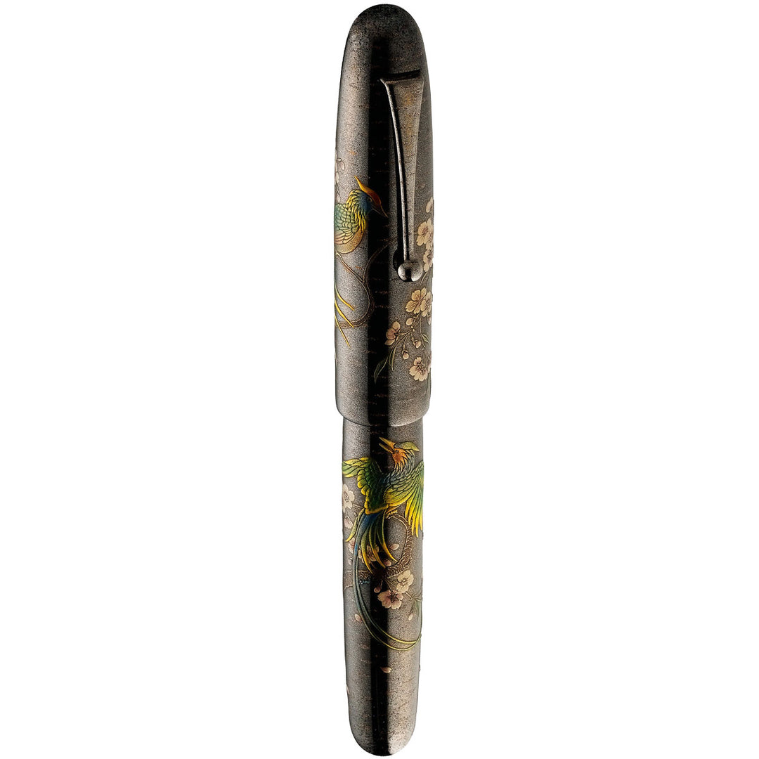 Namiki Rakucho Birds and Weeping Cherry Blossom