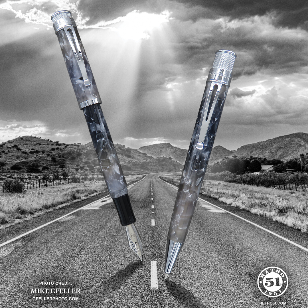 Retro 51 Popper Silver Lining - Fountain Pen