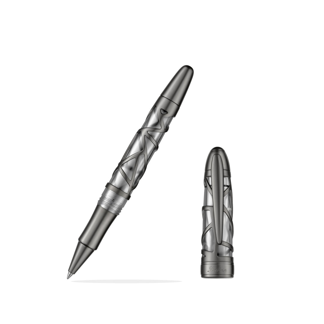 Laban 300 Skeleton Rollerball Pen in Gun Metal