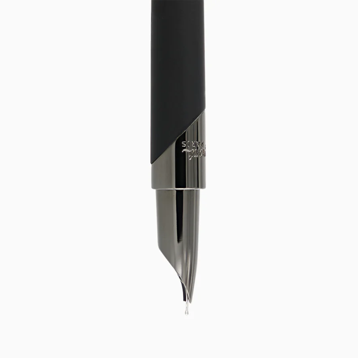 S.T. Dupont Défi Millenium Fountain Pen - Gunmetal &amp; Matte Black