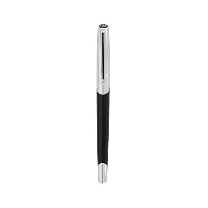 S.T. Dupont Défi Millenium Fountain Pen - Silver &amp; Black