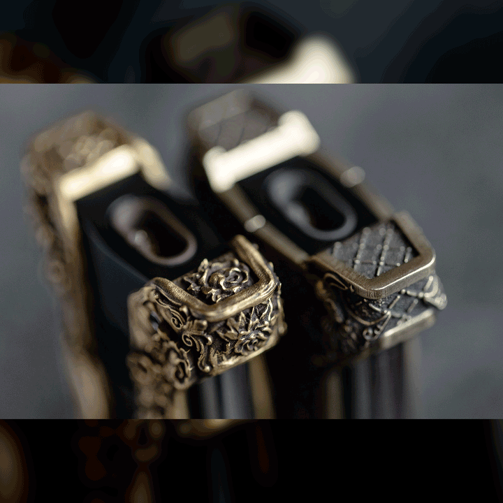 S.T. Dupont Defi XXtreme Skull &amp; Roses Lighter