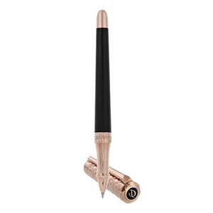 S.T. Dupont Liberté Rollerball Pen - Rose Gold & Black