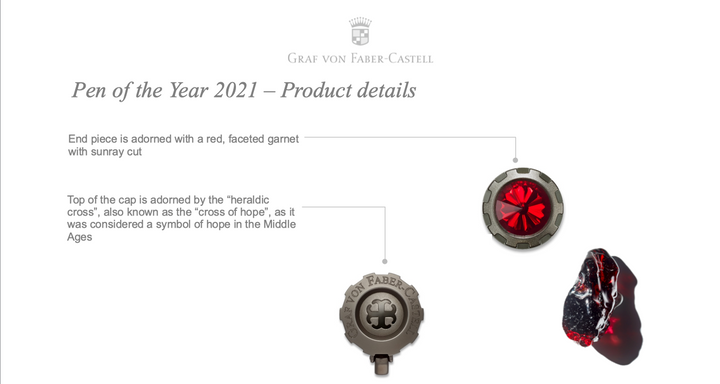 Graf Von Faber-Castell Pen of the Year 2021 Knights - Fountain Pen