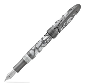 Laban 300 Skeleton Fountain Pen in Gun Metal