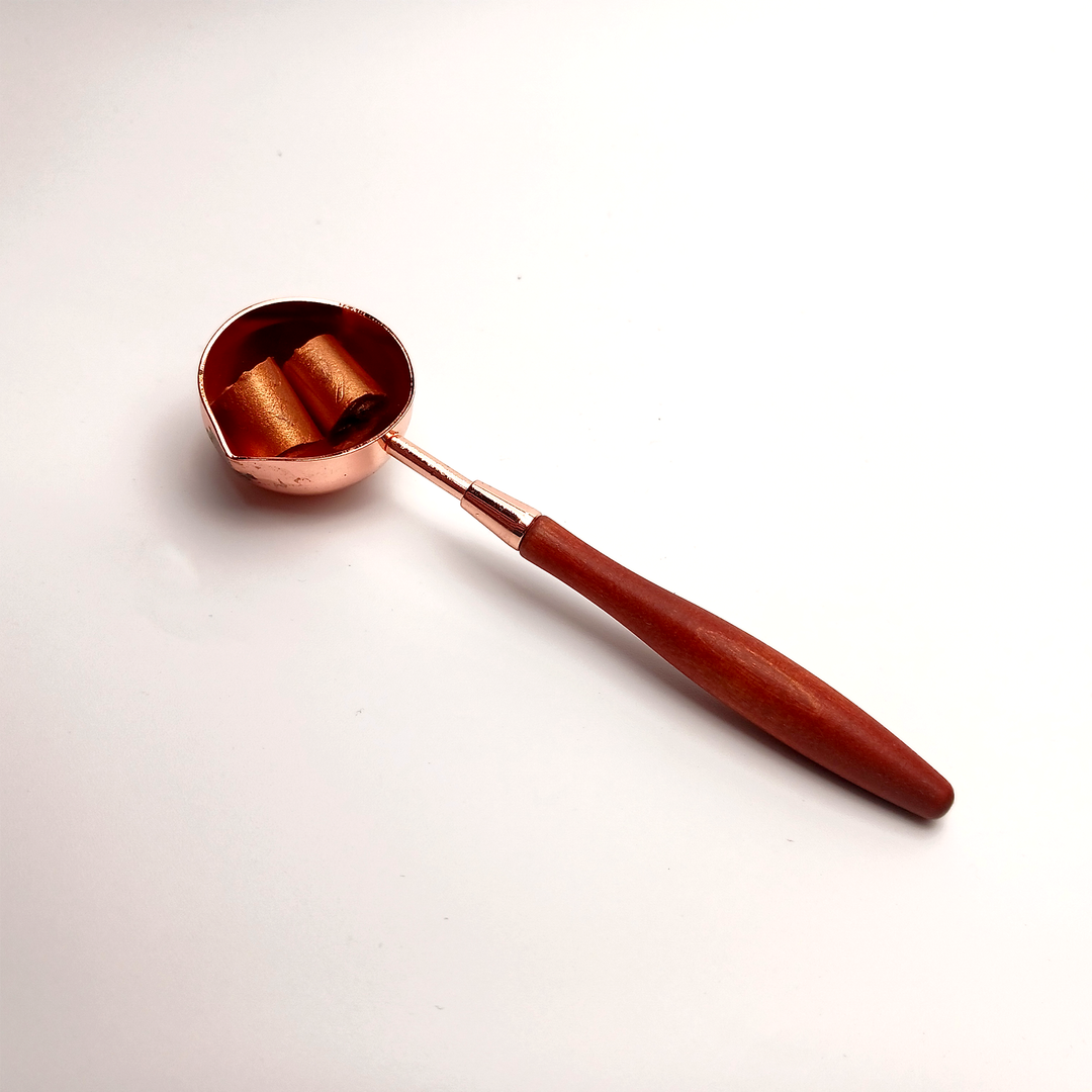 Sealing Wax Melting Spoon - Copper