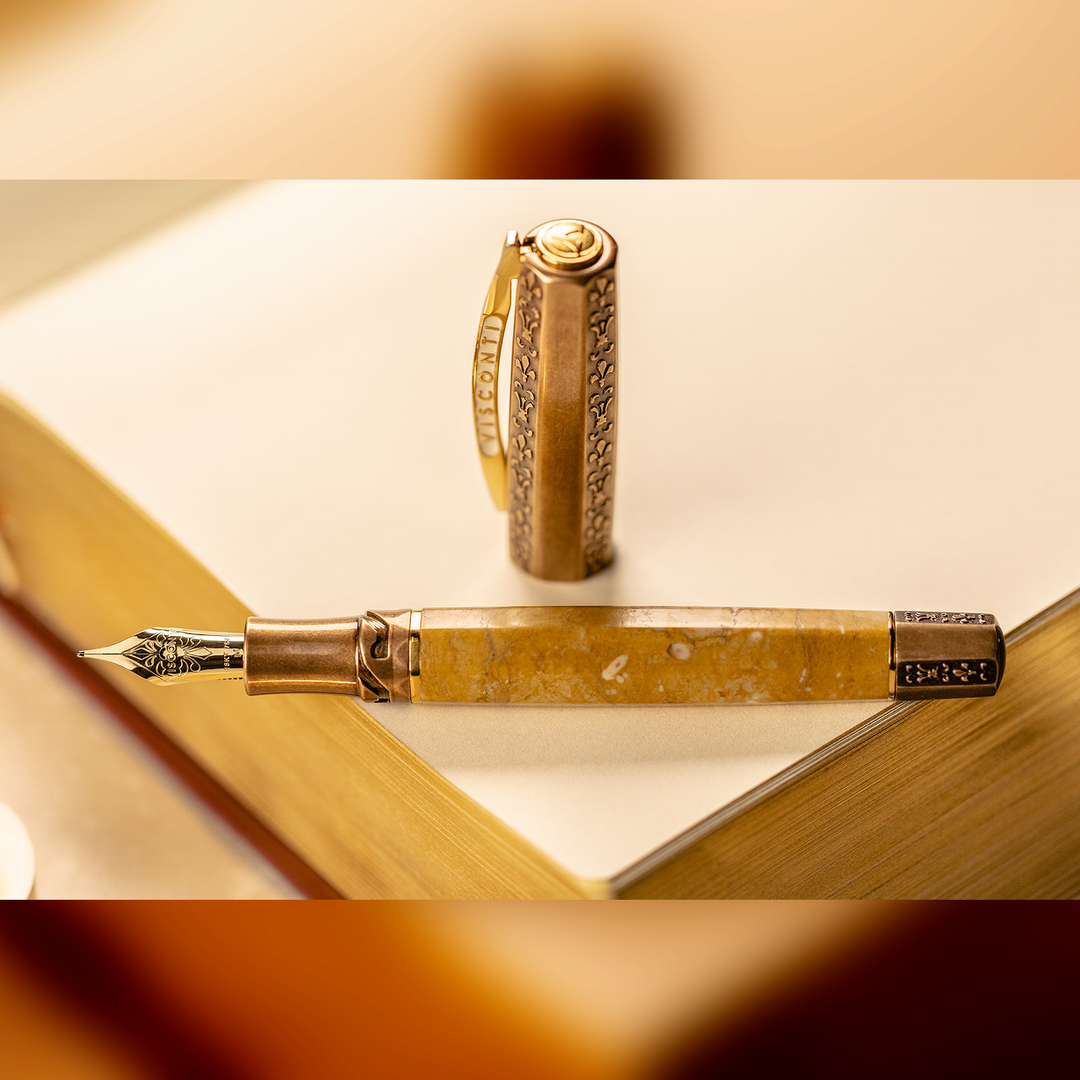 Visconti il Magnifico Fountain Pen - Egyptian Marble