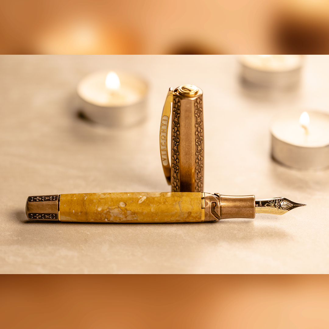 Visconti il Magnifico Fountain Pen - Egyptian Marble