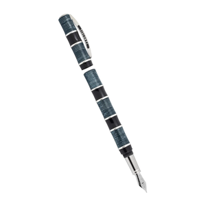 Visconti Asia Bamboo Fountain Pen - Blue