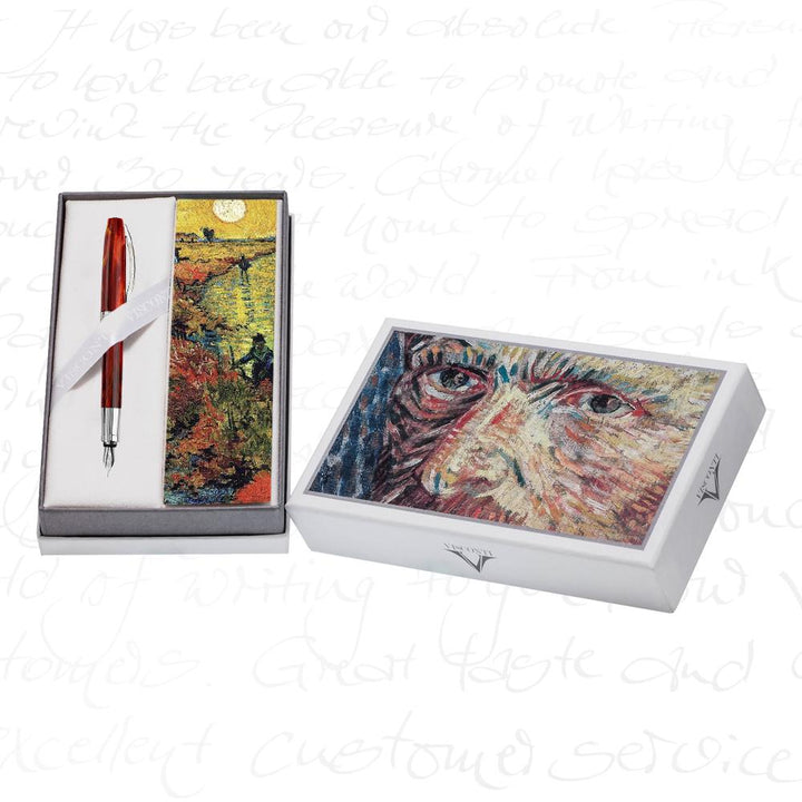 Visconti Van Gogh Red Vineyard Rollerball Pen