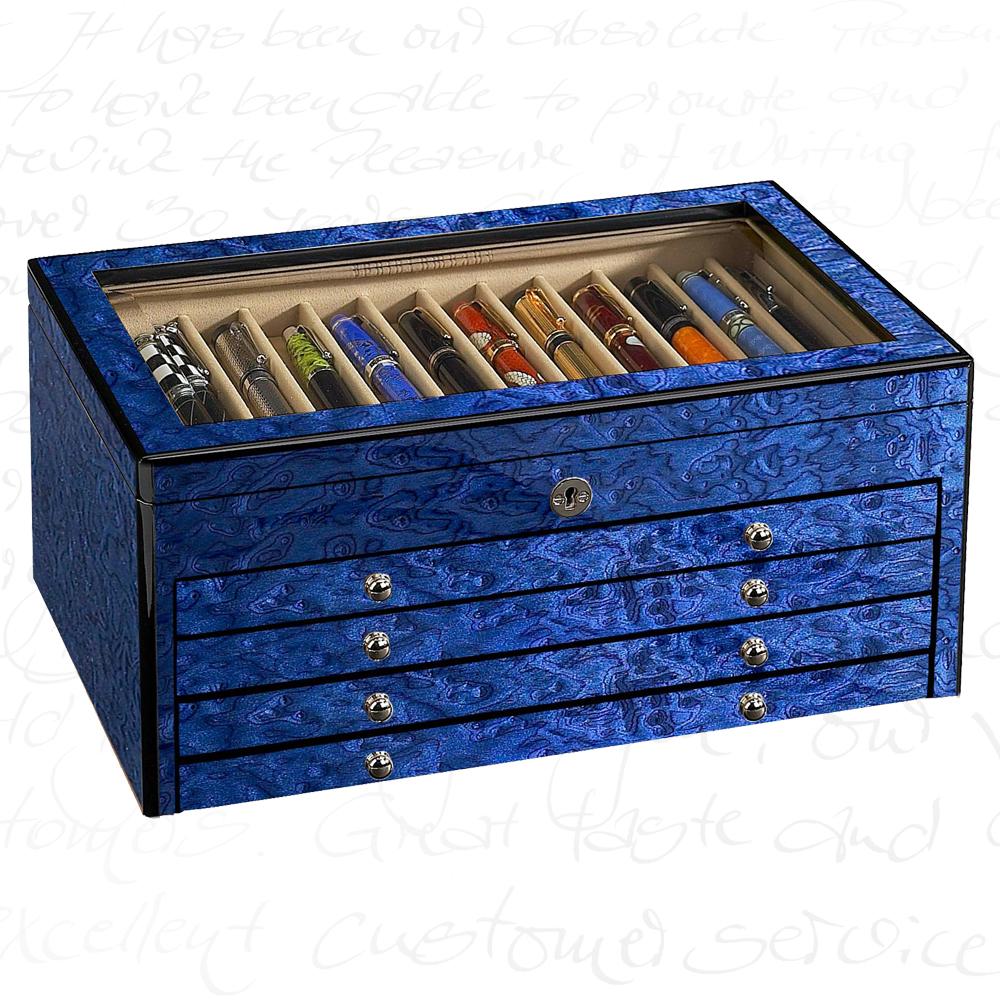 Venlo Blue 60 Pen Case