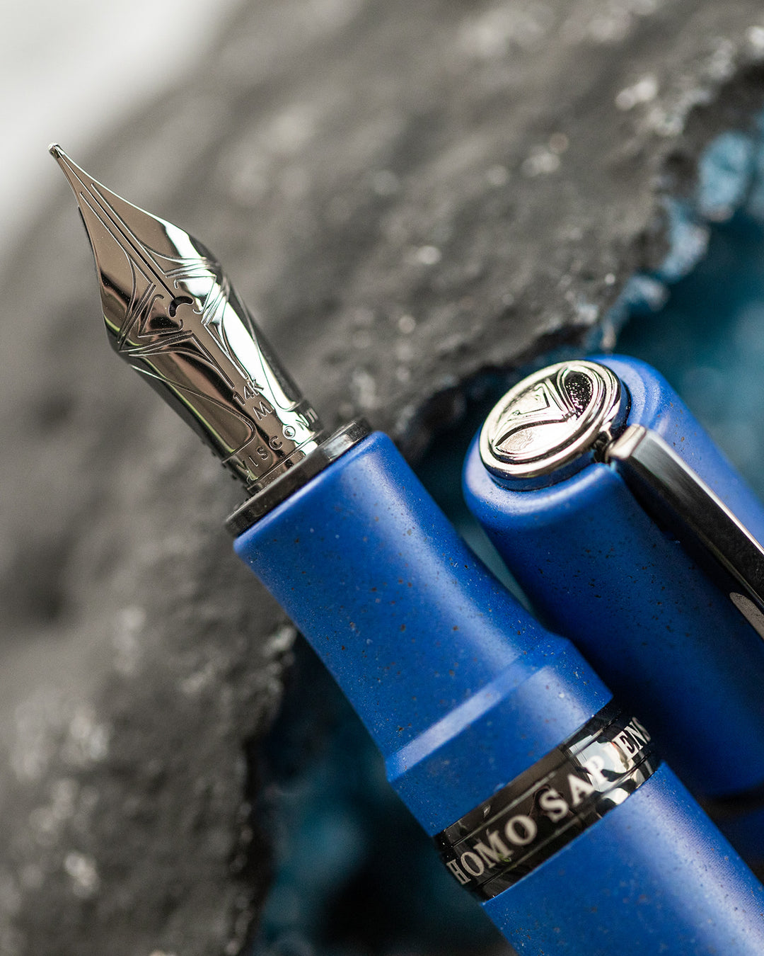 Visconti Homo Sapiens Lava Color Blue Ultramarine - Fountain Pen