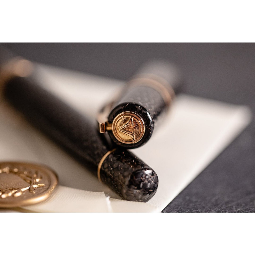 Visconti Homo Sapiens Ember Fountain Pen