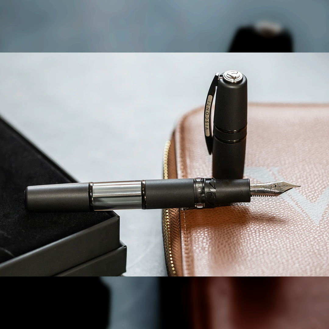 Visconti Homo Sapiens Dark Crystal - Fountain Pen (14k Nib)
