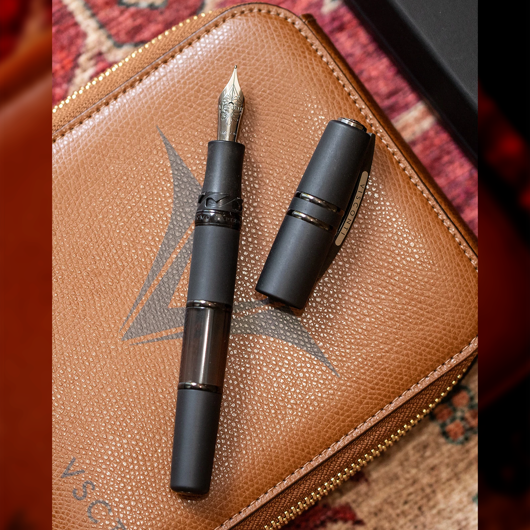 Visconti Homo Sapiens Dark Crystal - Fountain Pen (14k Nib)