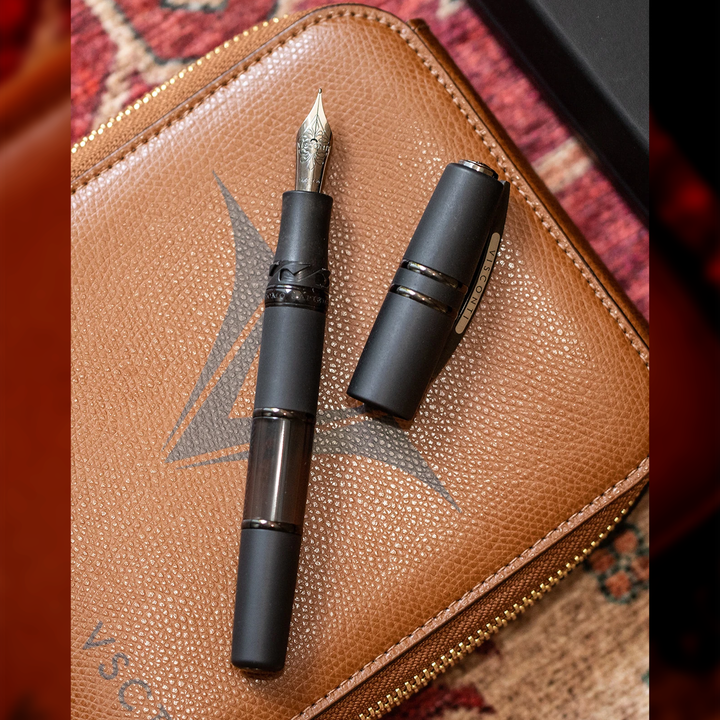 Visconti Homo Sapiens Dark Crystal - Fountain Pen (14k Nib)