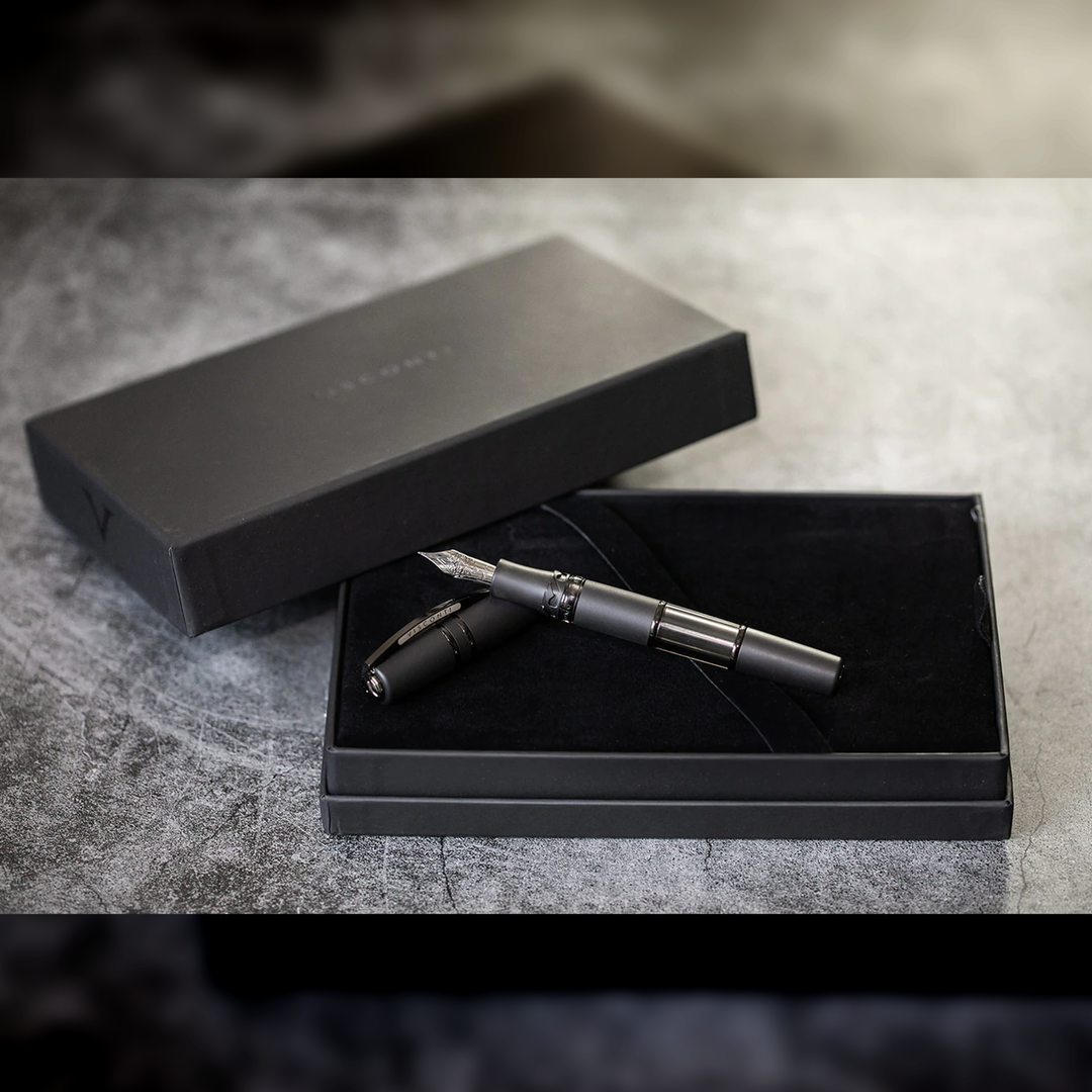 Visconti Homo Sapiens Dark Crystal - Fountain Pen (14k Nib)