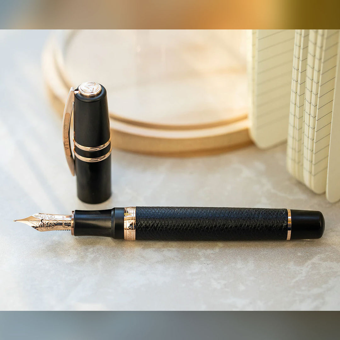Visconti Homo Sapiens Dual Touch Black - Fountain Pen