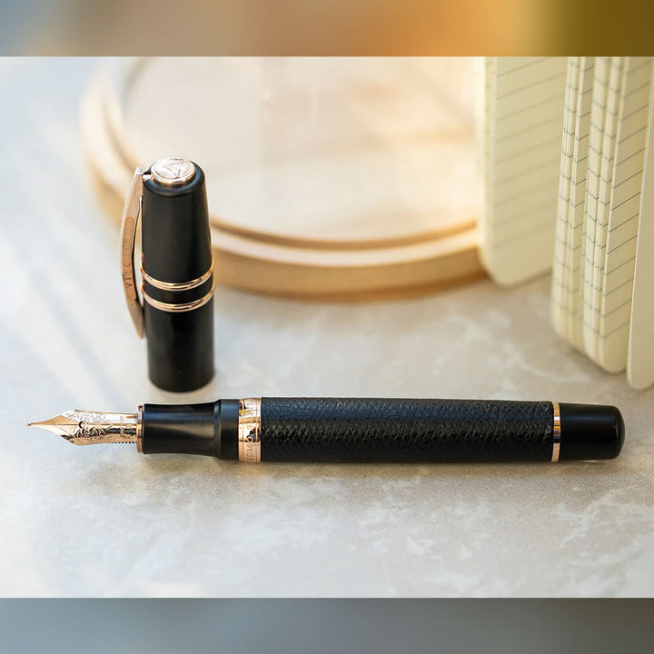 Visconti Homo Sapiens Dual Touch Black - Fountain Pen